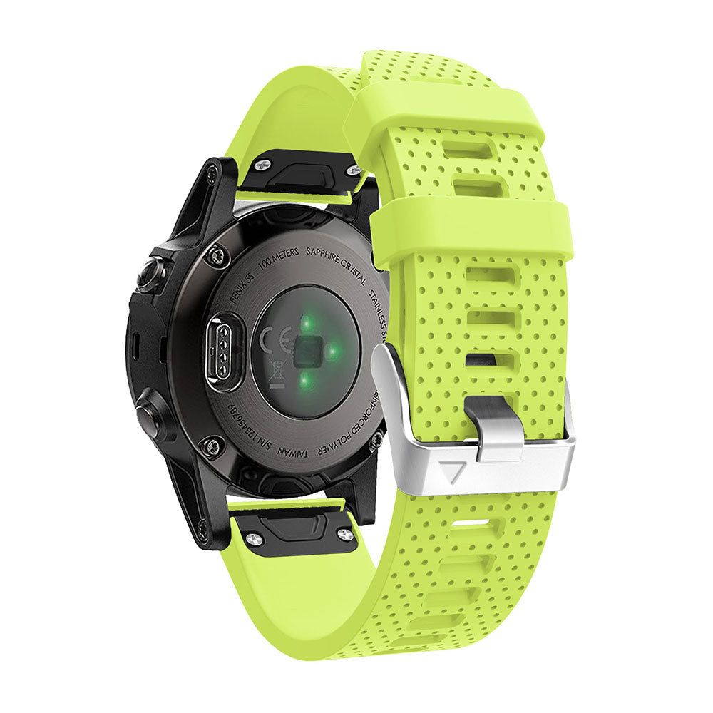 [QuickFit 20mm] Original Silicone 3 with Silver Hardware