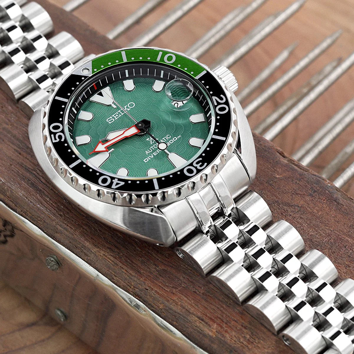 [STRAPCODE] Angus-J Louis Bracelet for Seiko Mini Turtle SRPC35