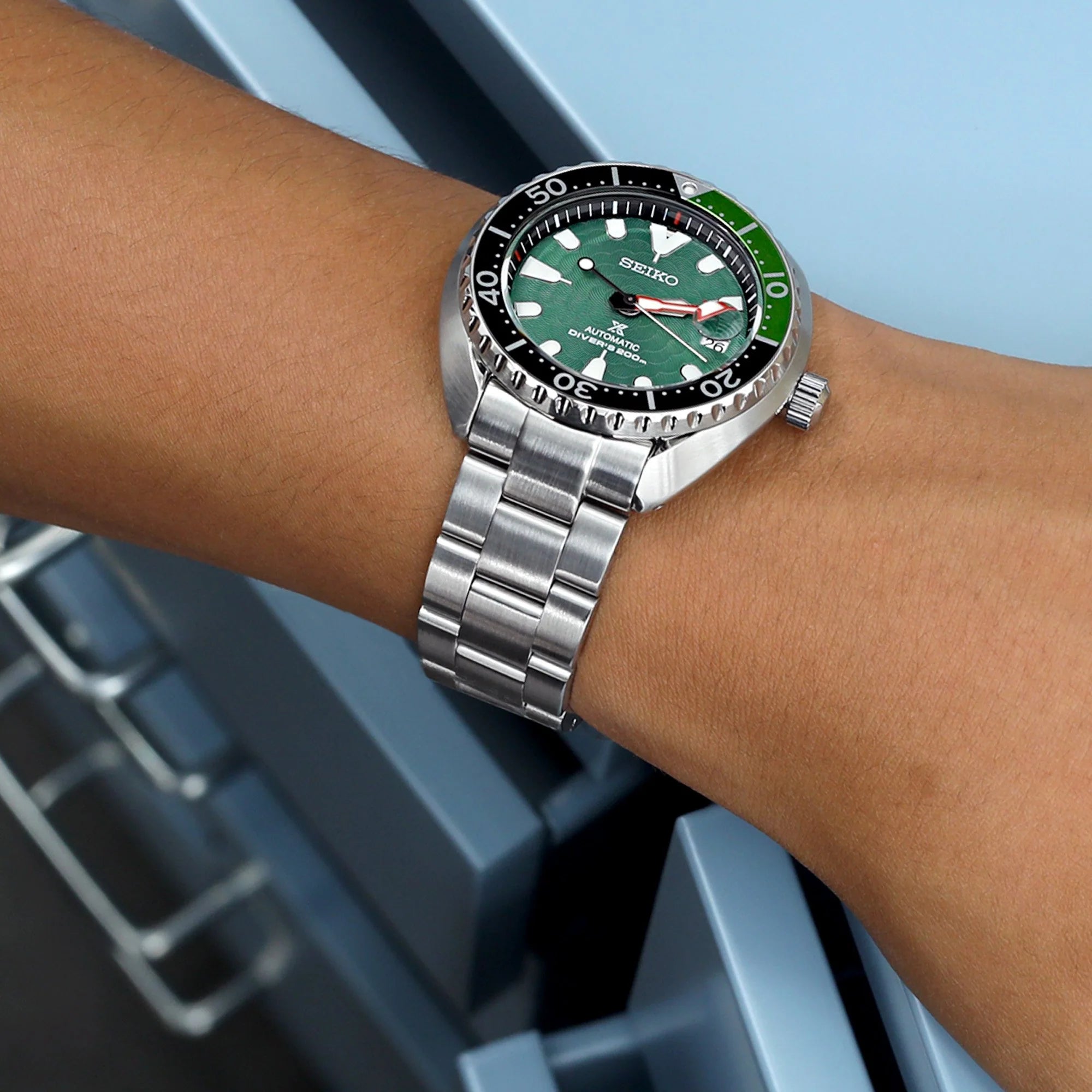 [STRAPCODE] Super-O Boyer Bracelet for Seiko Mini Turtle SRPC35