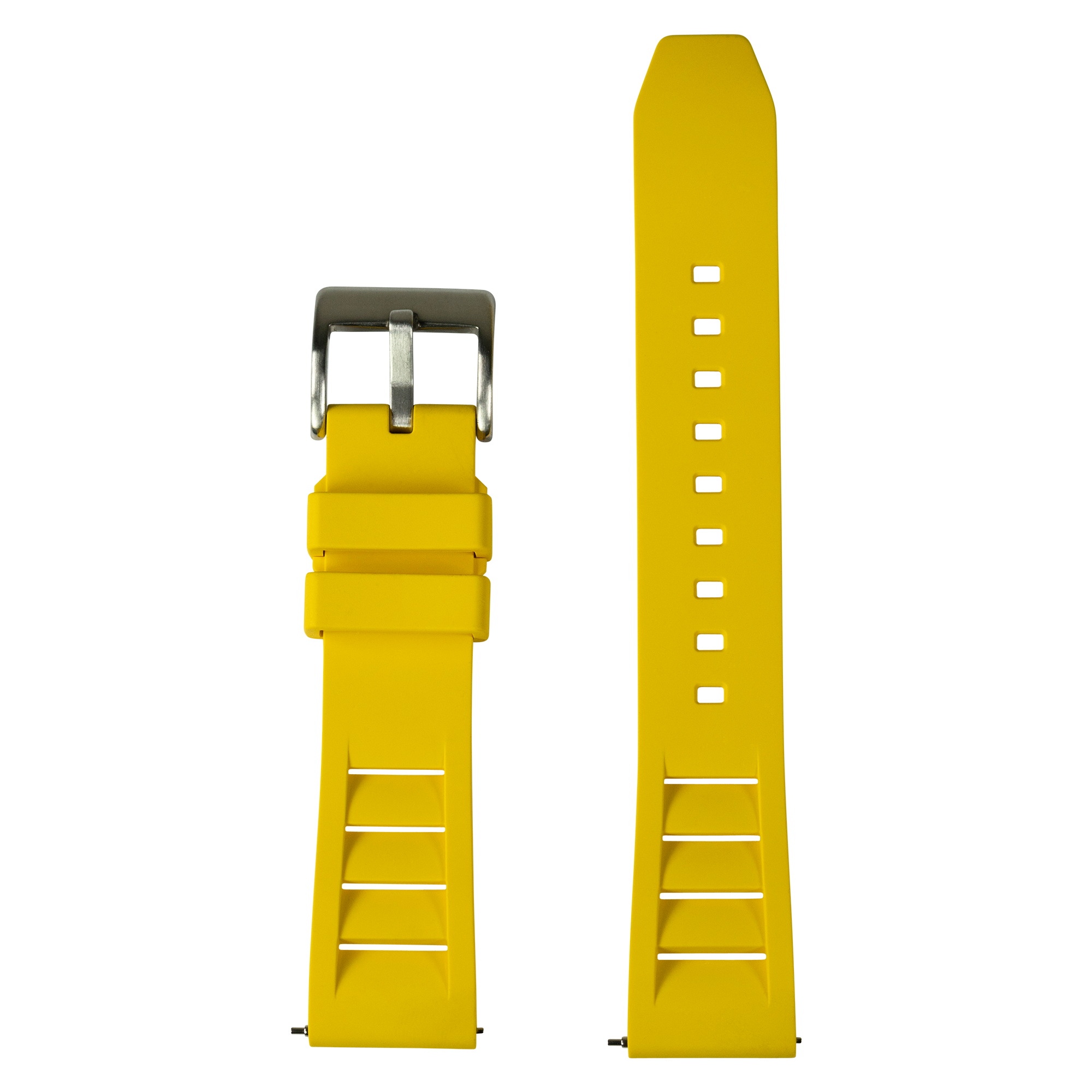 [Apple Watch] Shark Fin FKM Rubber - Yellow