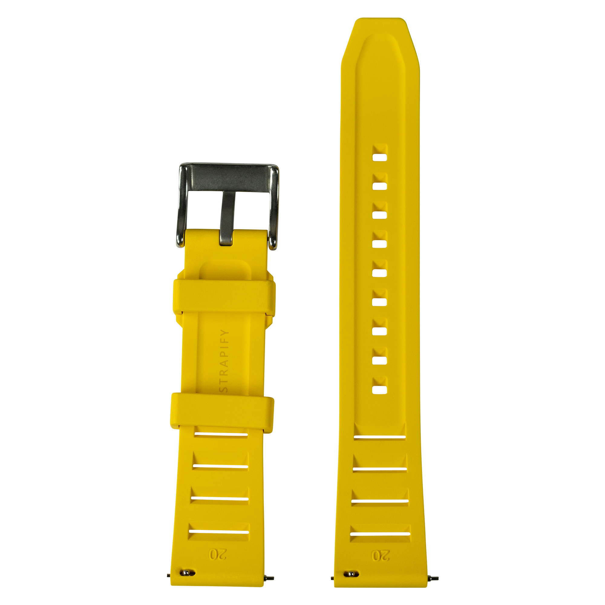 [Quick Release] Shark Fin FKM Rubber - Yellow