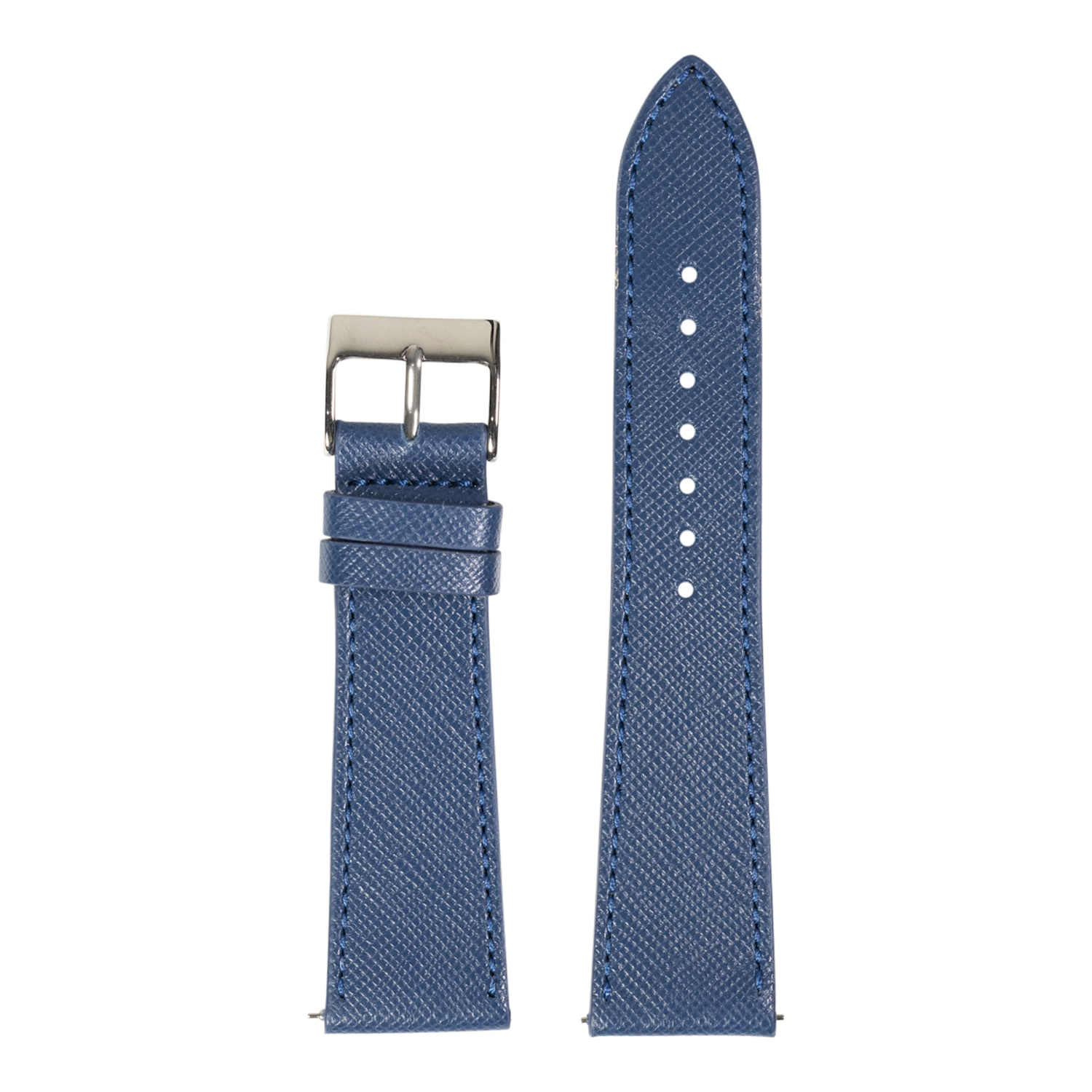 [Apple Watch] Saffiano Leather - Navy Blue