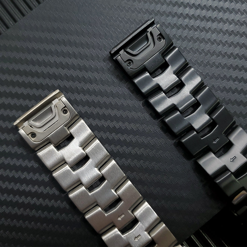 QuickFit] Titanium Bracelet - Black 22mm