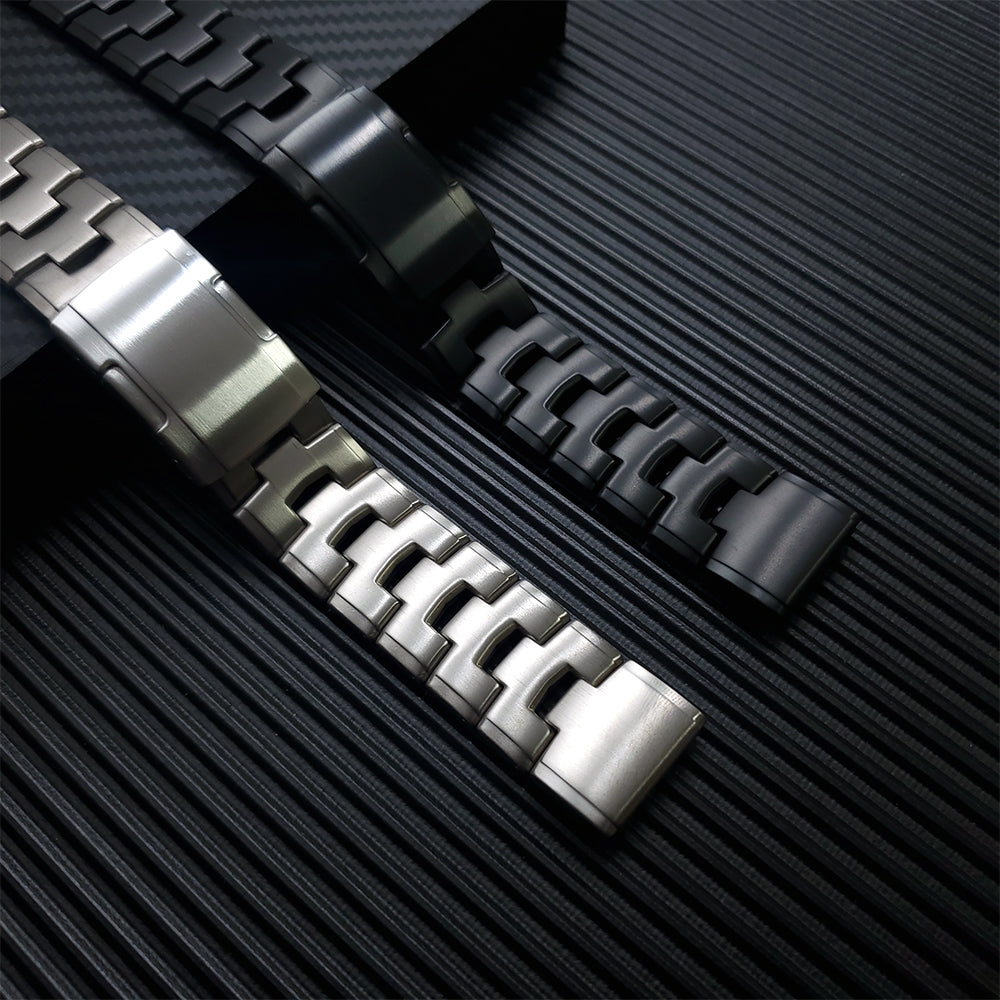 QuickFit] Titanium Bracelet - Black 22mm