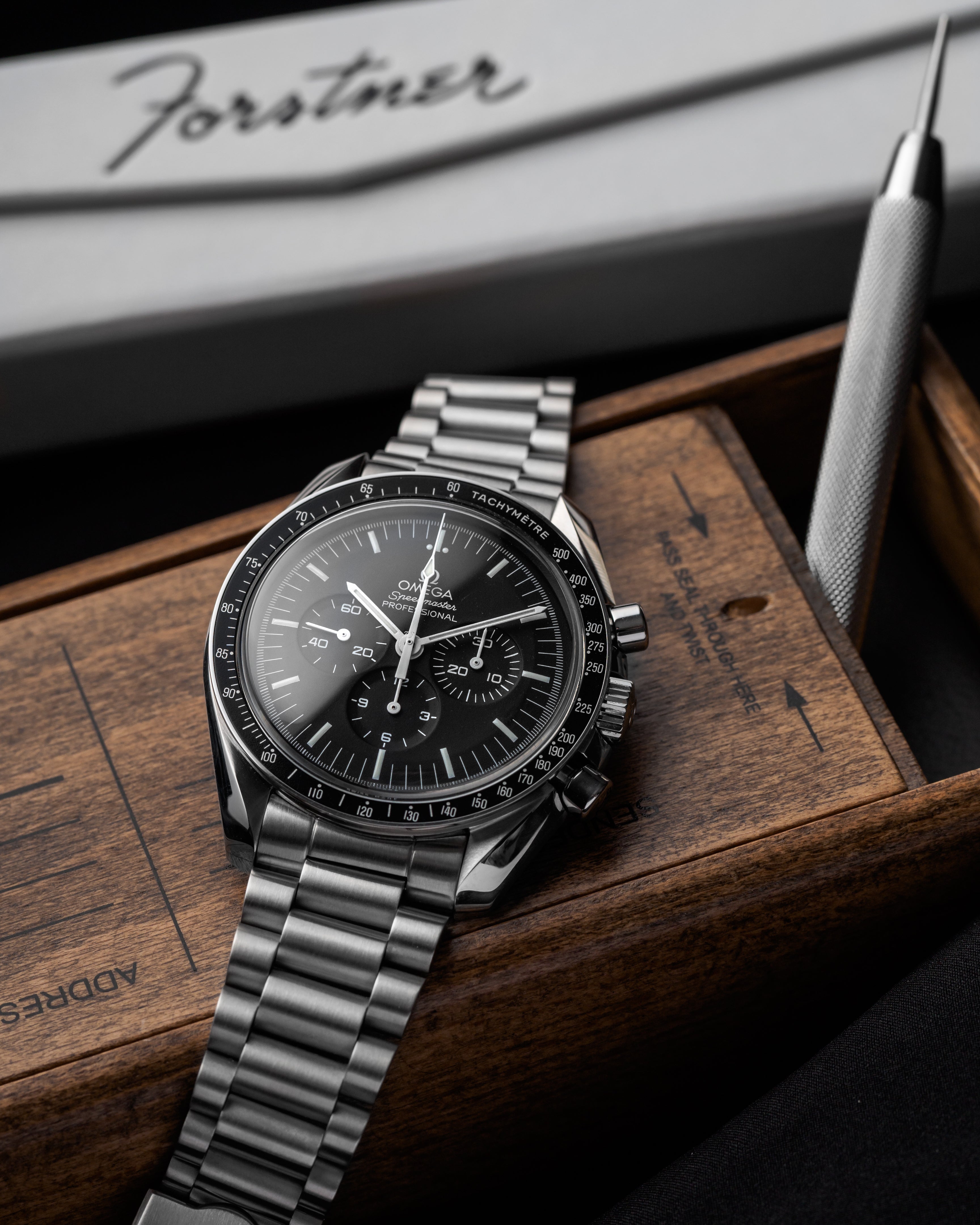 [Forstner] President (1450) Bracelet for Omega Speedmaster